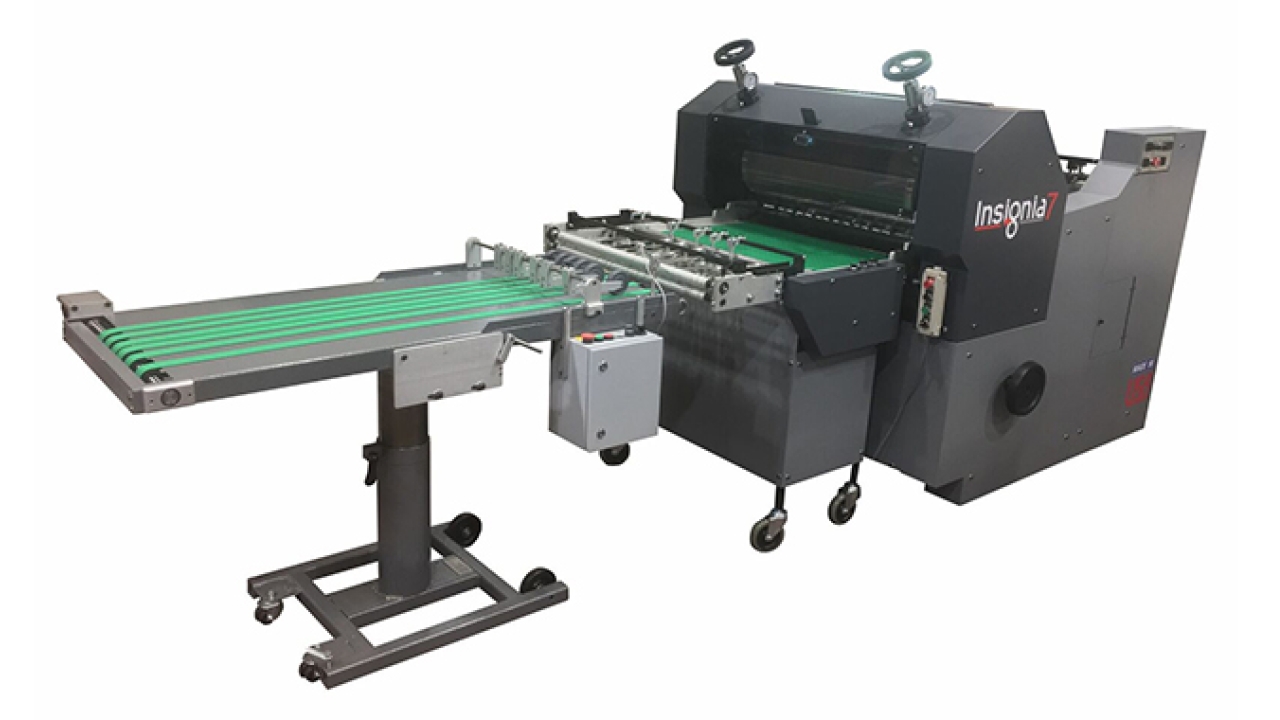 Tec Color Craft has invested in the Rollem Insignia die cutting system