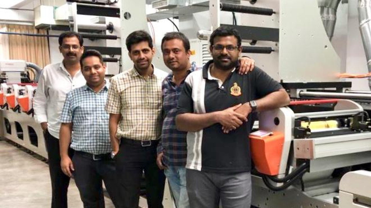 iTek Packz installs second Edale flexo press