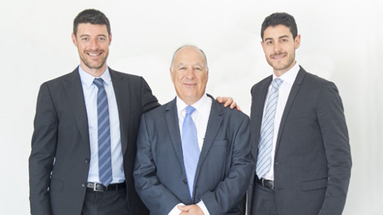 L-R: Jack Malki, Albert Malki and Daniel Malki