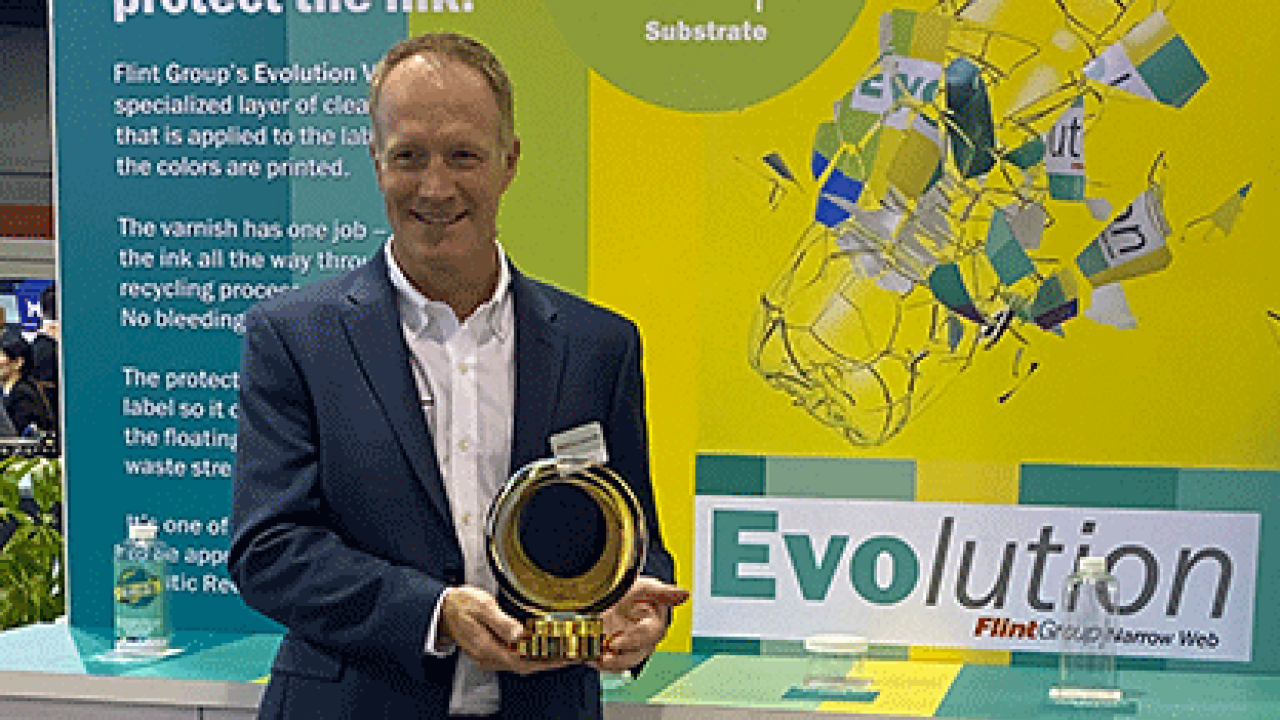 Flint Group Narrow Web took home a Global Label Award at Labelexpo