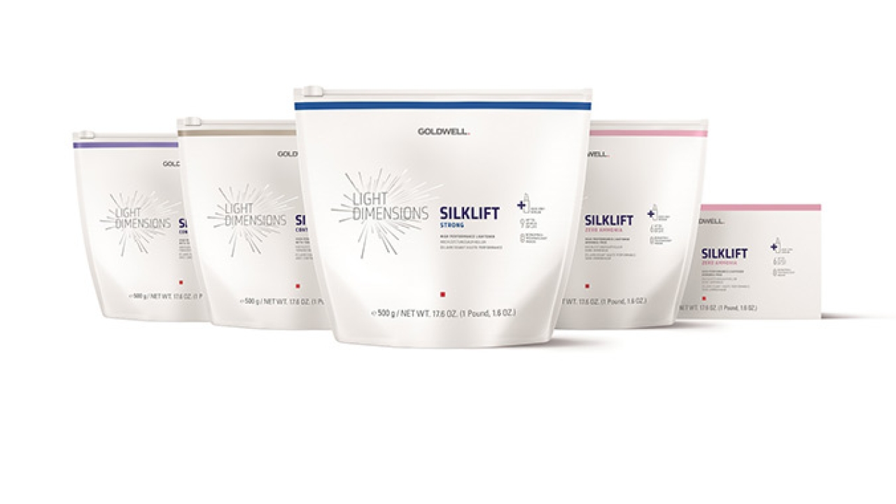 Mondi has partnered with Japanese consumer goods manufacturer Kao to create a recyclable, lightweight stand-up pouch for its Goldwell hair lightening products 