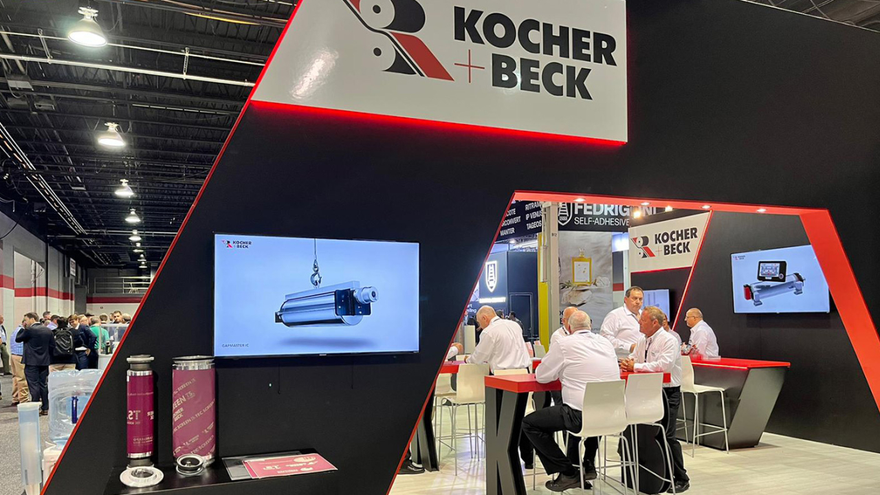 Kocher+Beck showcases the latest motorized GapMaster unit at Labelexpo Americas 2022 Kocher+Beck showcases the latest motorized GapMaster unit at Labelexpo Americas 2022