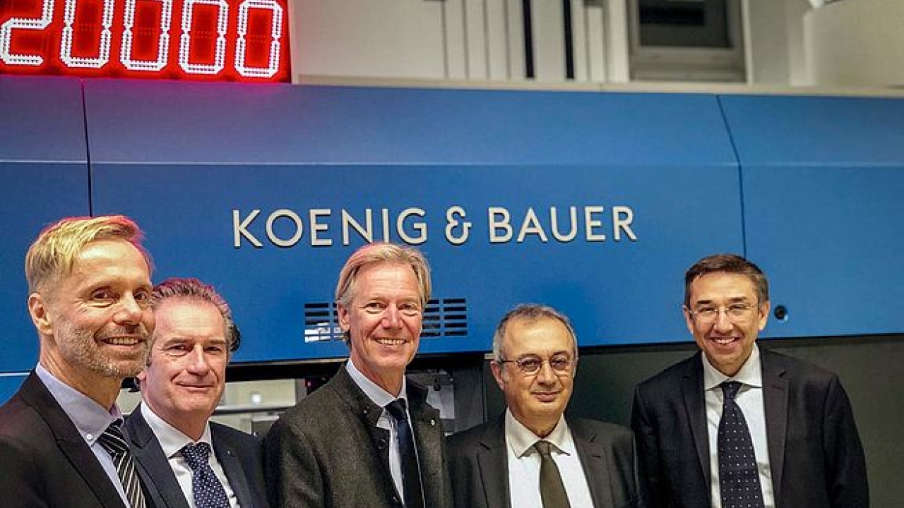 Koenig & Bauer and Duran unite to form Koenig & Bauer Duran