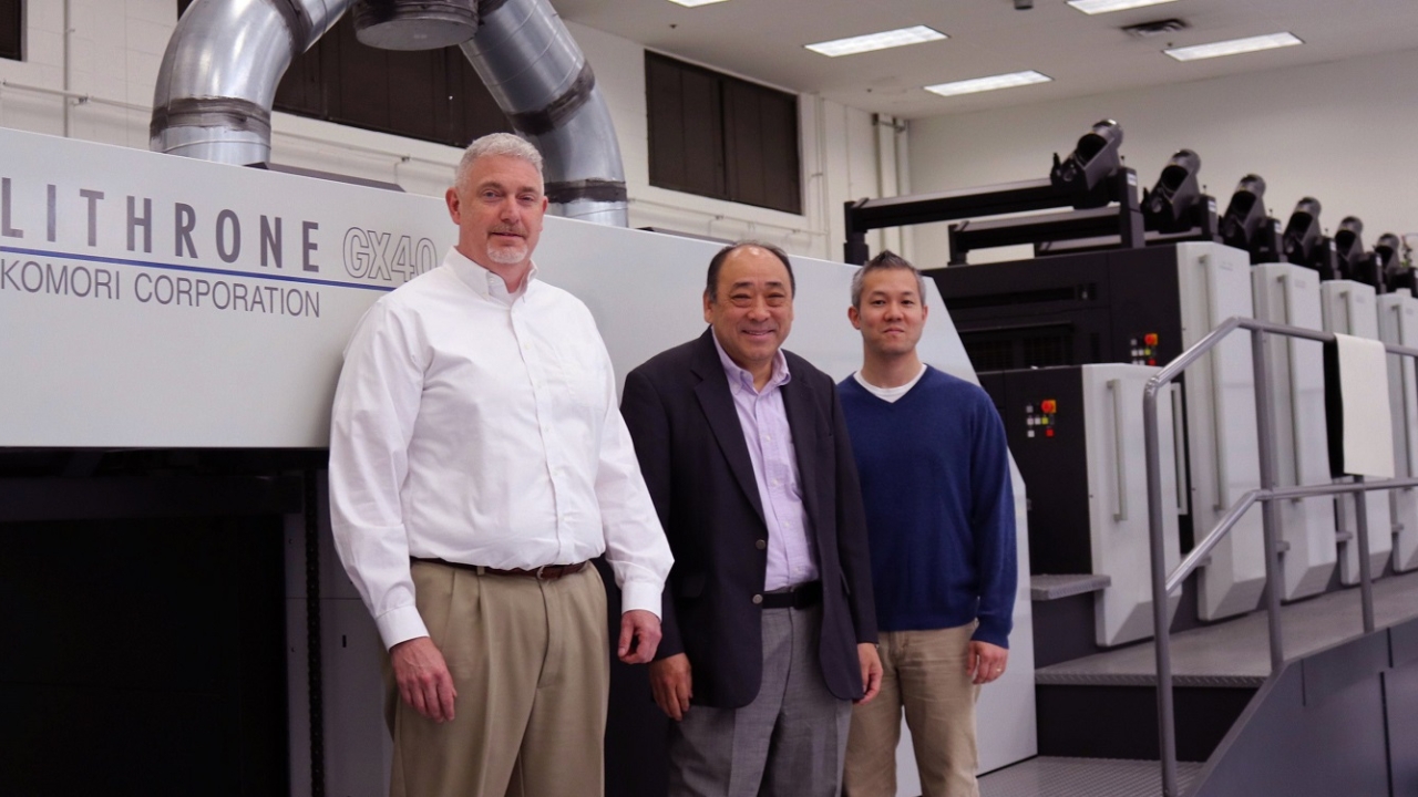 Henning Matz promoted at Komori America 