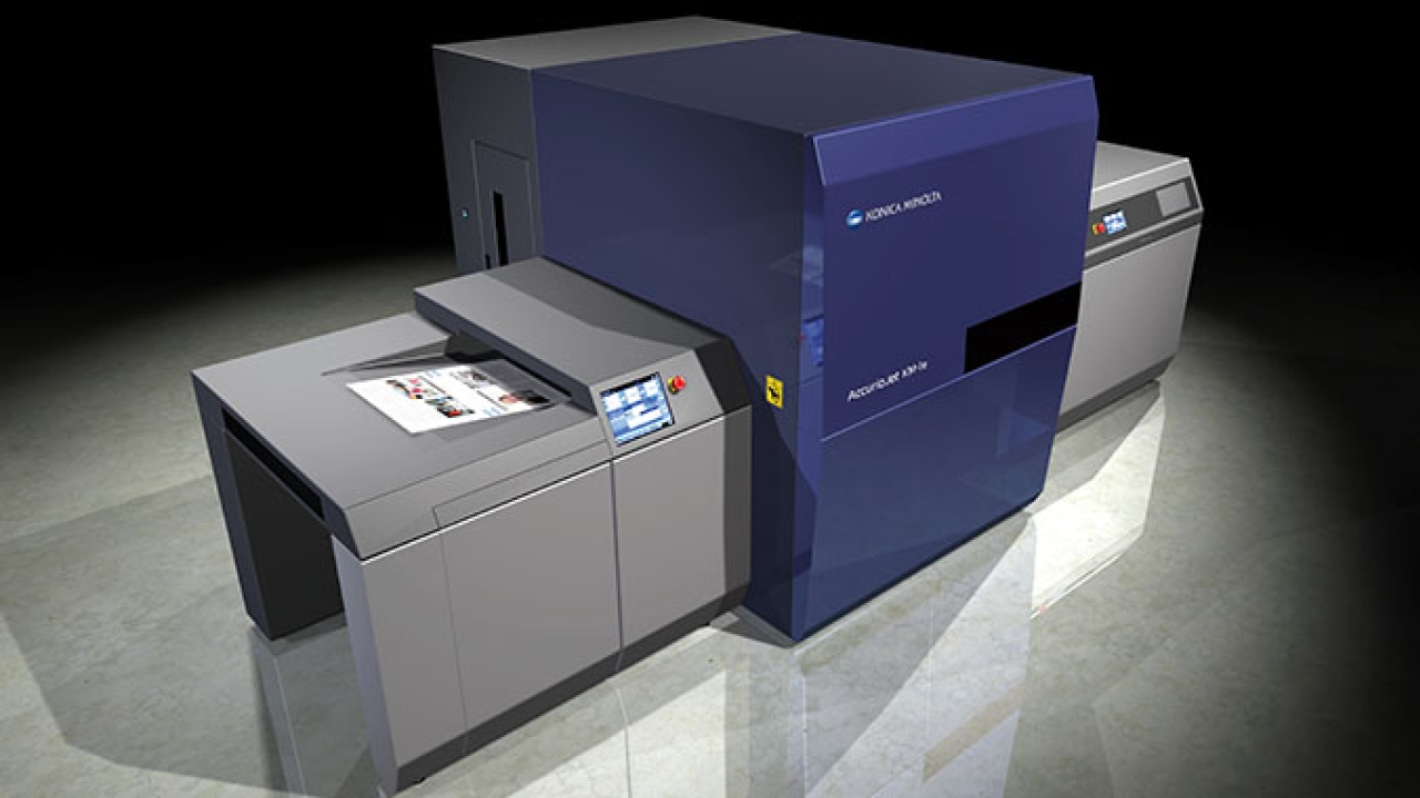 Konica Minolta’s AccurioJet KM-1e press has been accredited by Ingede, the International Association of the Deinking Industry, for the deinking of uncoated paper printed 