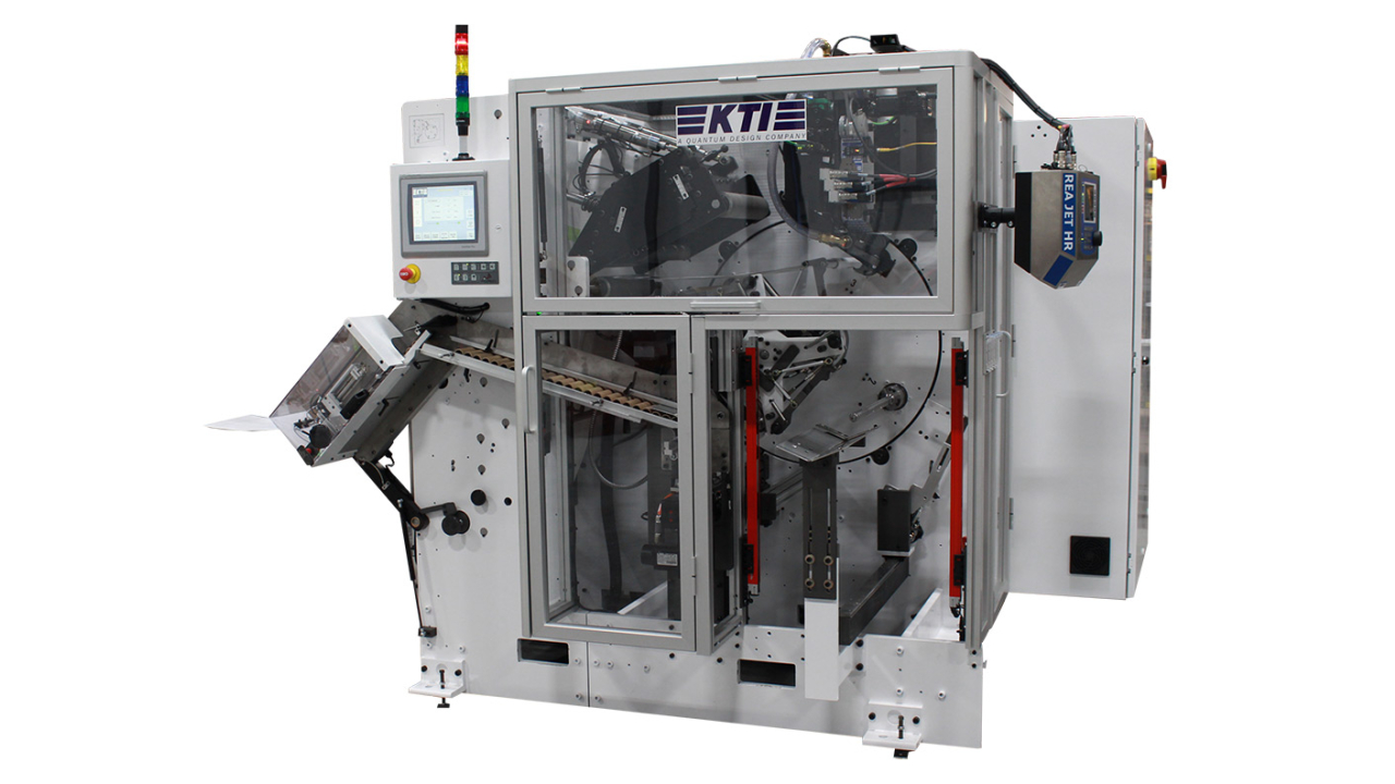 KTI is featuring its MTR turret rewinder series, which brings innovation to a wide array of applications in the label production industry