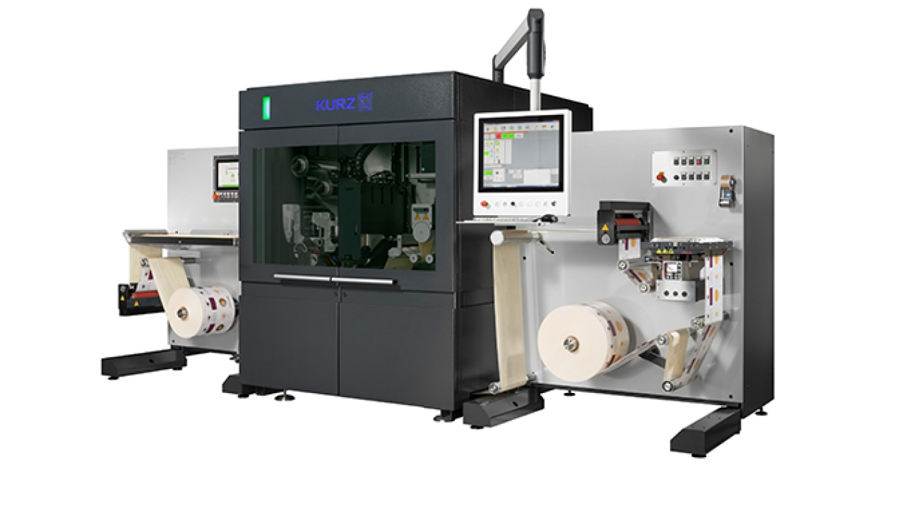 Leonhard Kurz has launched standalone DM-Uniliner finishing unit developed for the narrow web sector
