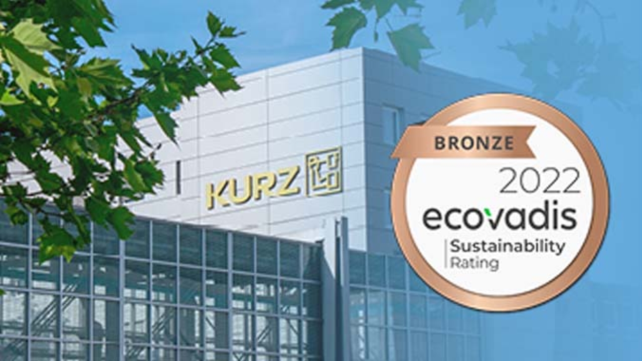 Leonhard Kurz has achieved above-average results in the current EcoVadis Sustainability Assessment Report earning the company the bronze medal