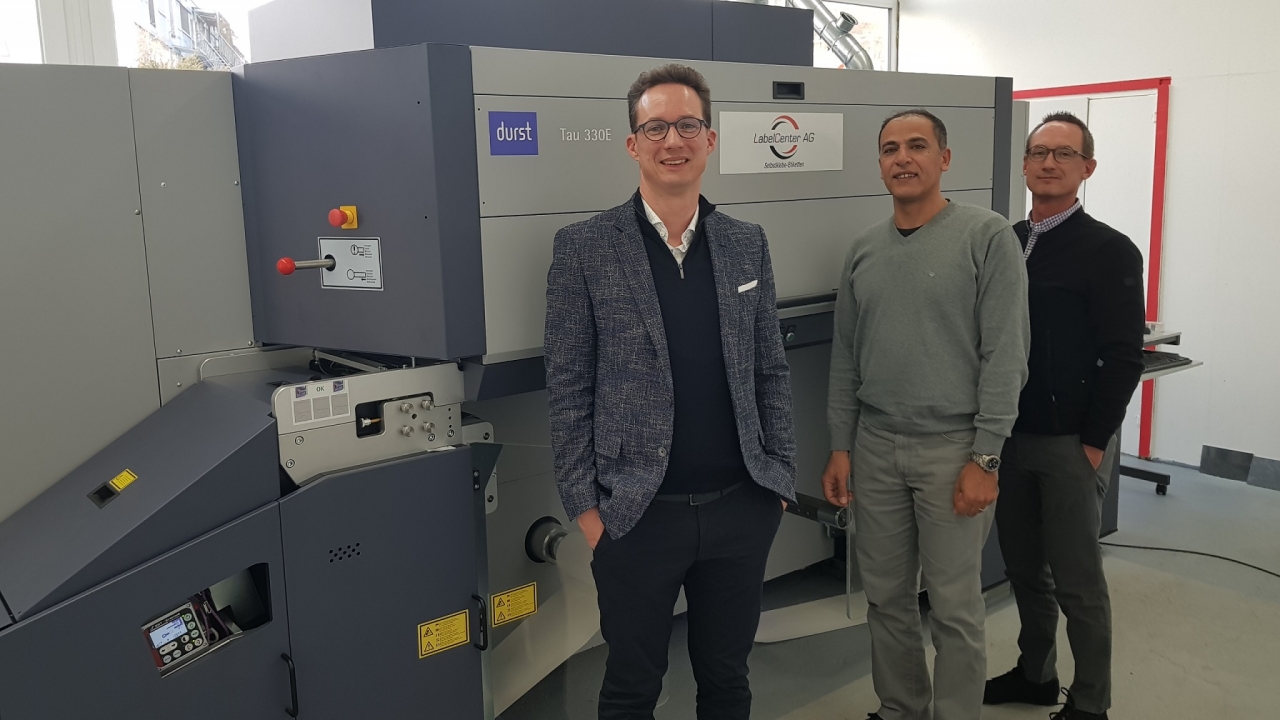 One year on from its foundation, Switzerland-based converter Label Center has reported success with its Durst Tau 330 E single-pass inkjet press