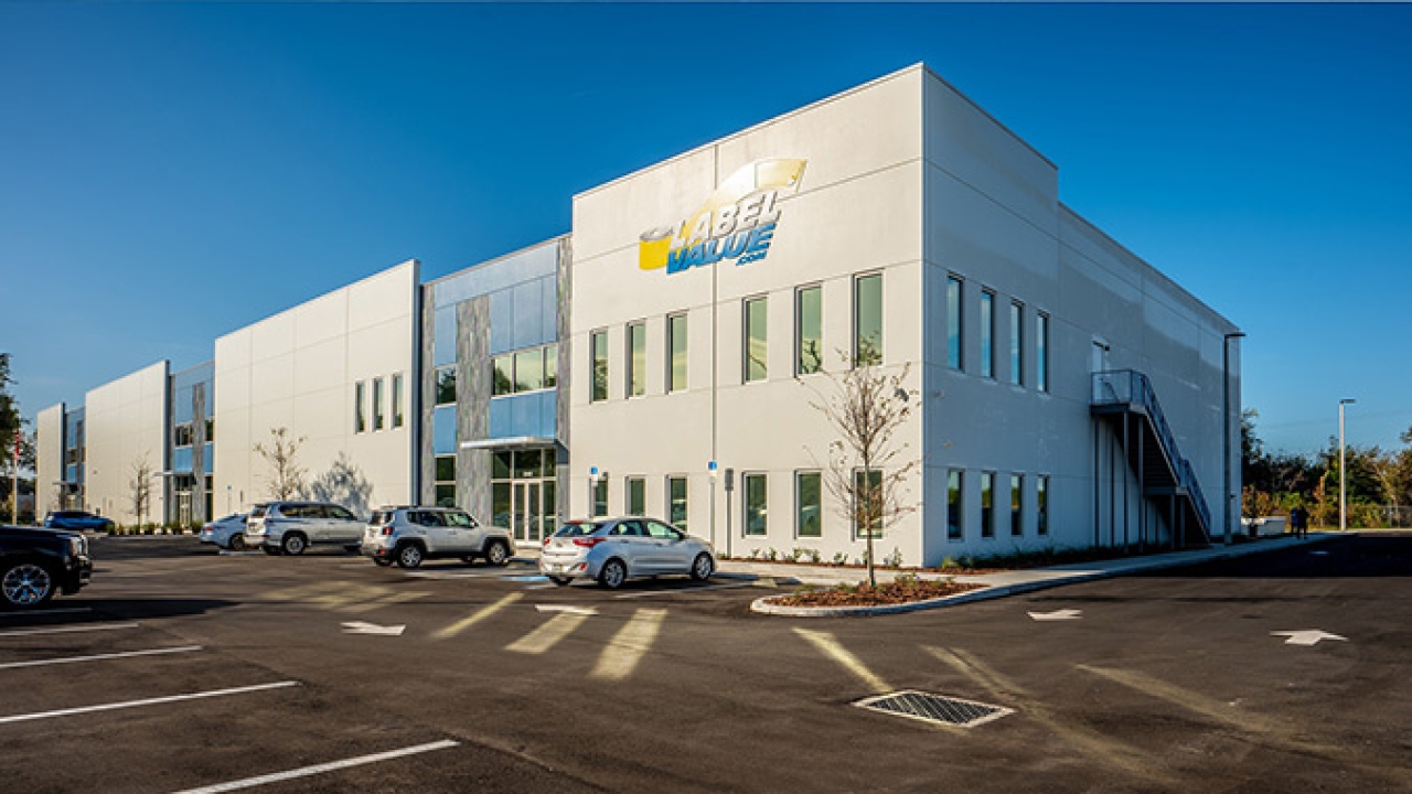 LabelValue has relocated to a newly built, over 45,000 sqft manufacturing and office facility designed to accommodate the rapid growth and future expansion 