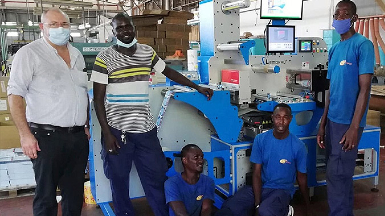 BLG International has invested in a custom-built Lemorau MICR3 high-speed finishing machine for its production plant in Senegal