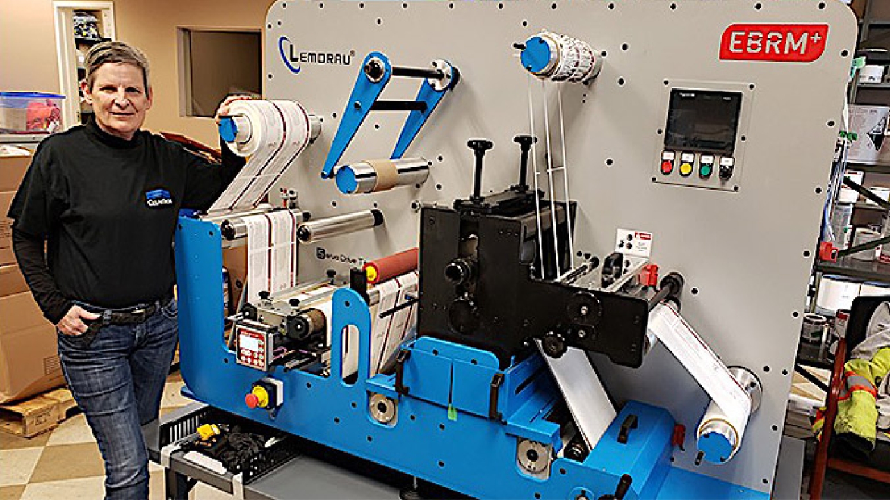 Canadian ClearTech Industries has invested in a Lemorau EBRM+ semi-rotary system to expand the finishing capabilities of its label department in British Columbia