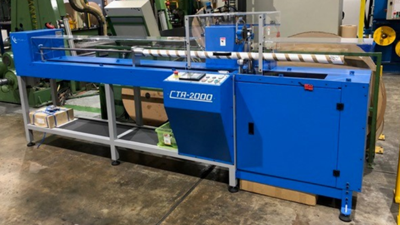 Australian company, Cello Paper, has invested in a customised automatic core cutter, CTA 2000, from Lemorau. 