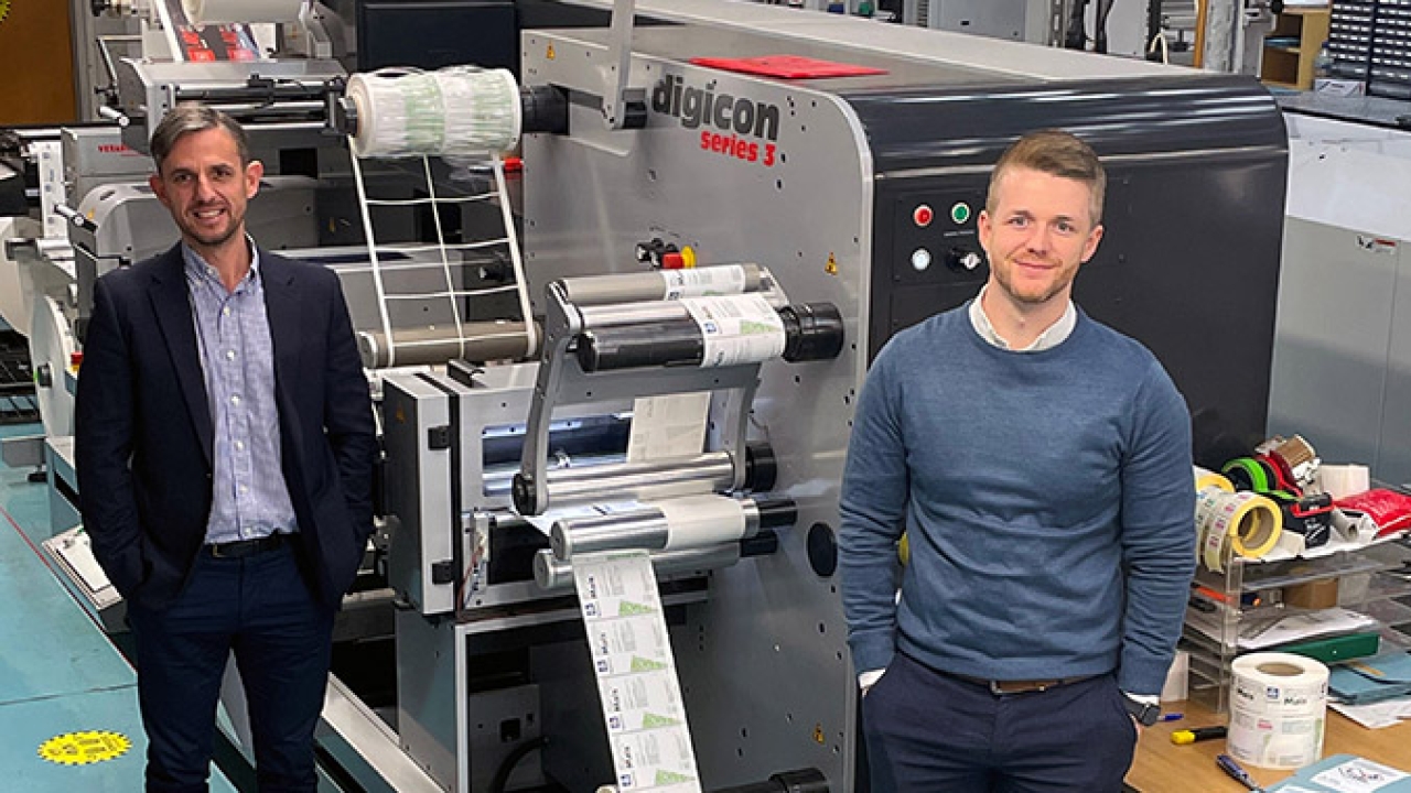 Limpet Labels has invested in an A B Graphic International’s Digicon Series 3 modular finishing system