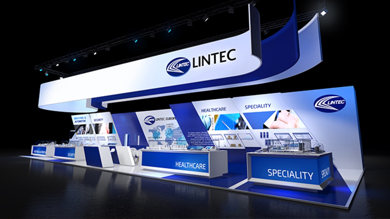 Lintec’s stand design for Labelexpo Europe