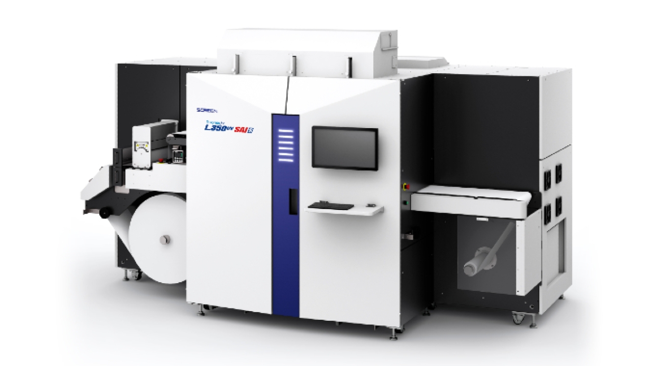Lion Labels installs Screen Truepress Jet L350UV SAI Lion Labels installs Screen Truepress Jet L350UV SAI