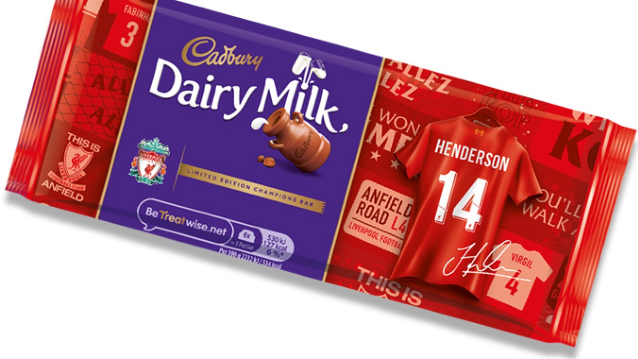 HP and Mondēlez International, owner of Cadbury, have launched a new initiative to transform confectionery packaging into customizable experiences for football fans