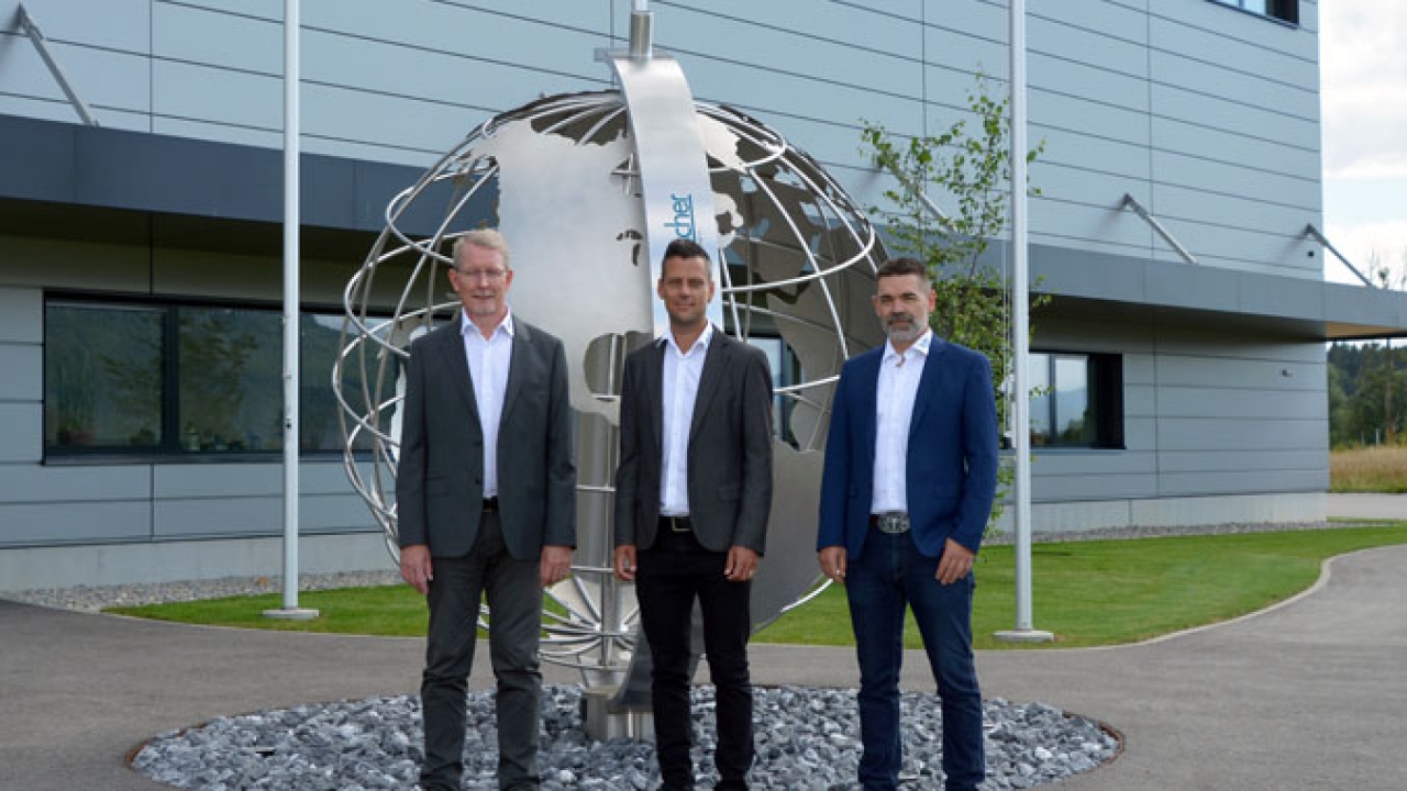 (L-R) Stefan Thulin, CSO, Benedikt Strebel, CEO and Peter Spitteler, CTO