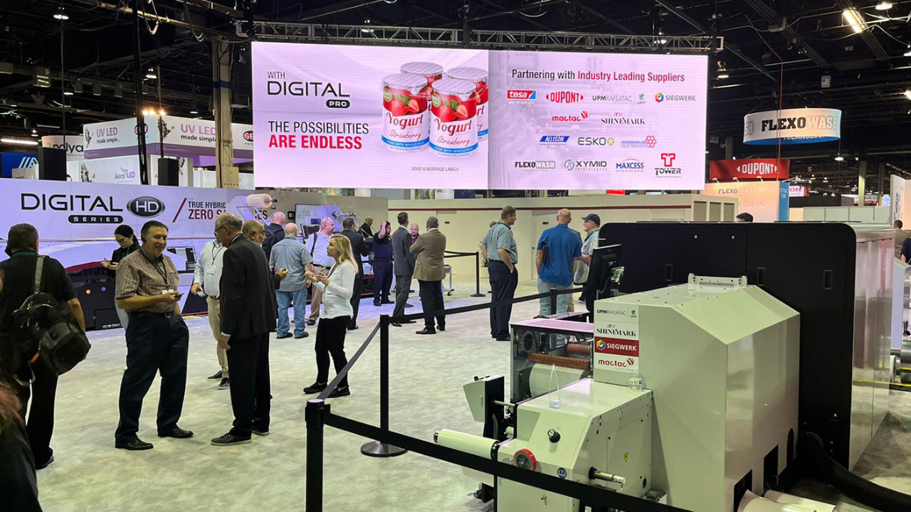 Mark Andy is at Labelexpo Americas 2022 this week with a strong focus on digital transformation and end-to-end workflow, embellishing, die-cutting and production automation. 