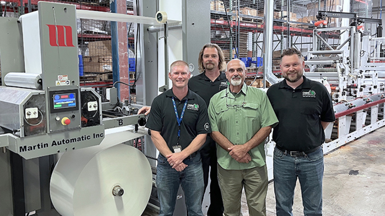 Omni Systems has introduced an investment program with seven new Mark Andy presses fitted with Martin Automatic MBS unwind/splicers installed since 2019 to venture into the prime labels market