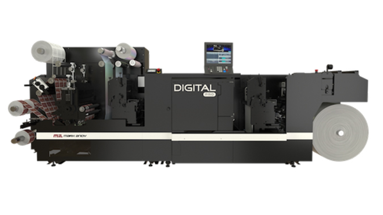 Digital Pro 3 with semi-rotary die-cutting and pre-digital flexo print station
