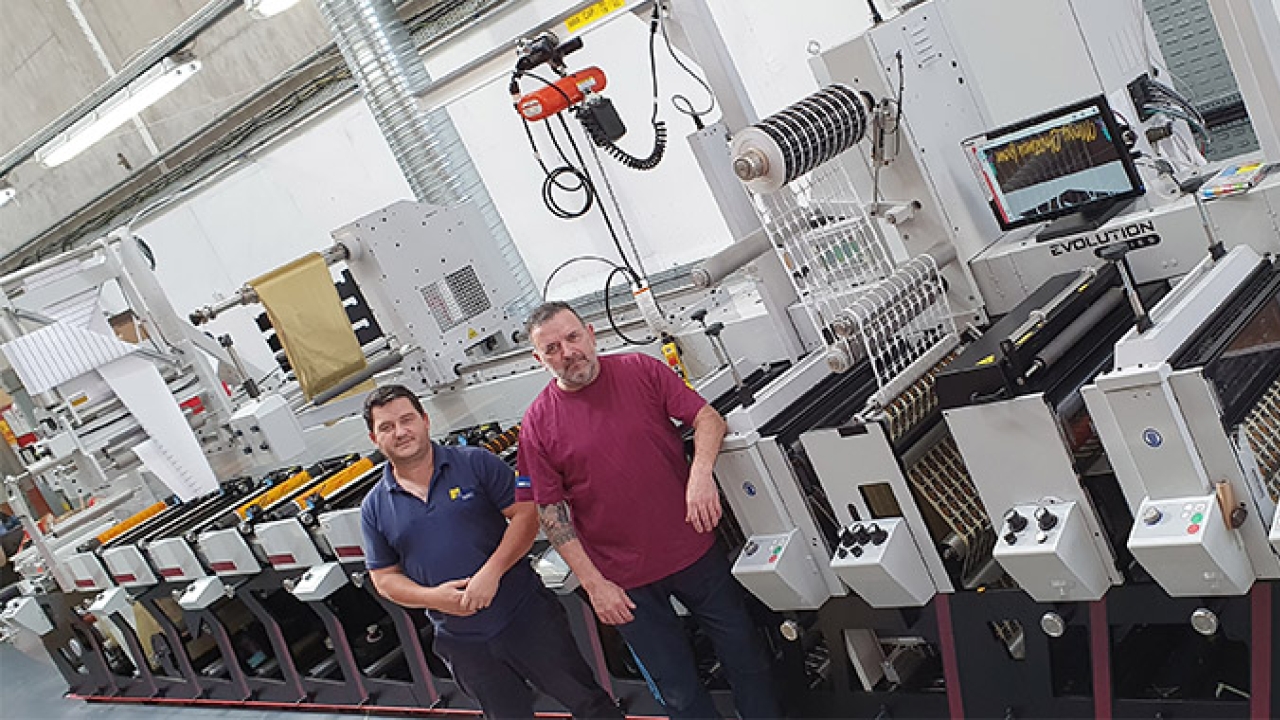 IMEC Media has installed the first Mark Andy Evolution press in Ireland IMEC Media has installed the first Mark Andy Evolution press in Ireland