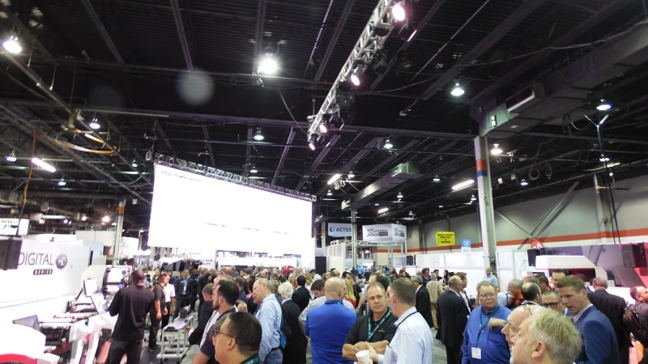 The Mark Andy stand at Labelexpo Americas 2018 The Mark Andy stand at Labelexpo Americas 2018