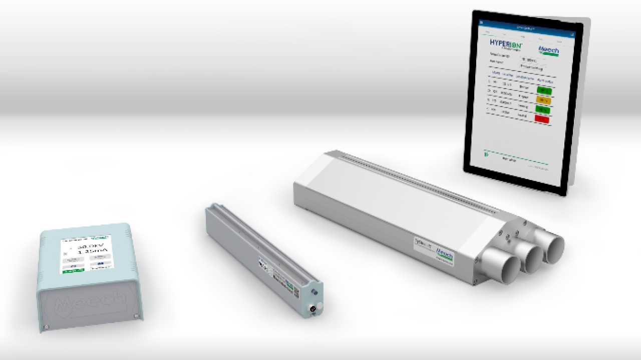 Meech to showcase new non-contact web cleaner and mid-range ionizing at Labelexpo Meech to showcase new non-contact web cleaner and mid-range ionizing at Labelexpo