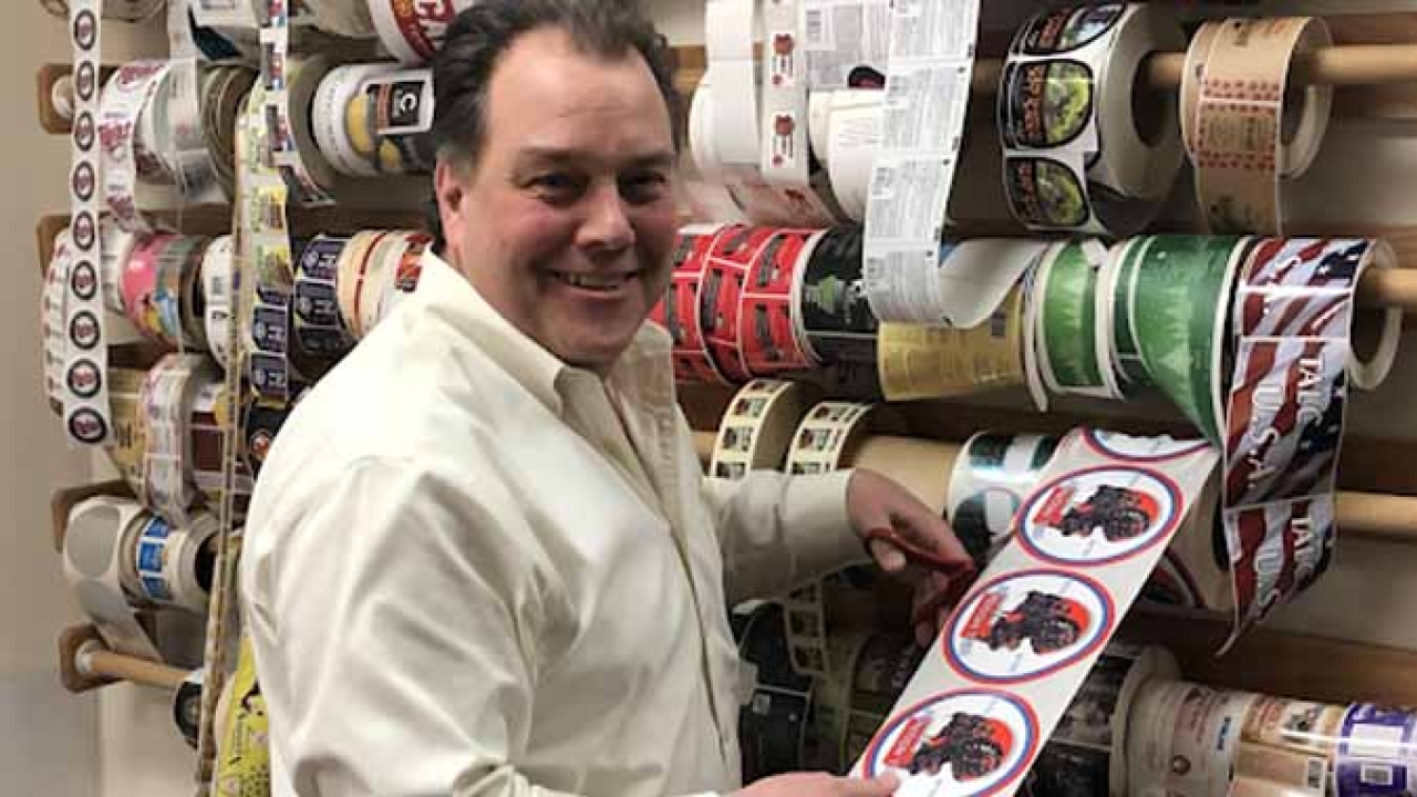 Lofton Label COO Mike Gaughan prepares for Annual Members Meeting tour Lofton Label COO Mike Gaughan prepares for Annual Members Meeting tour