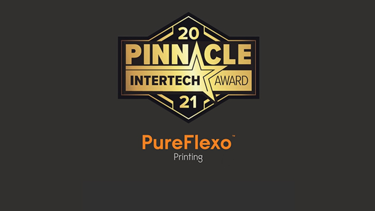 Miraclon has received a Pinnacle InterTech Award for PureFlexo Printing, a new technology that was launched earlier this year
