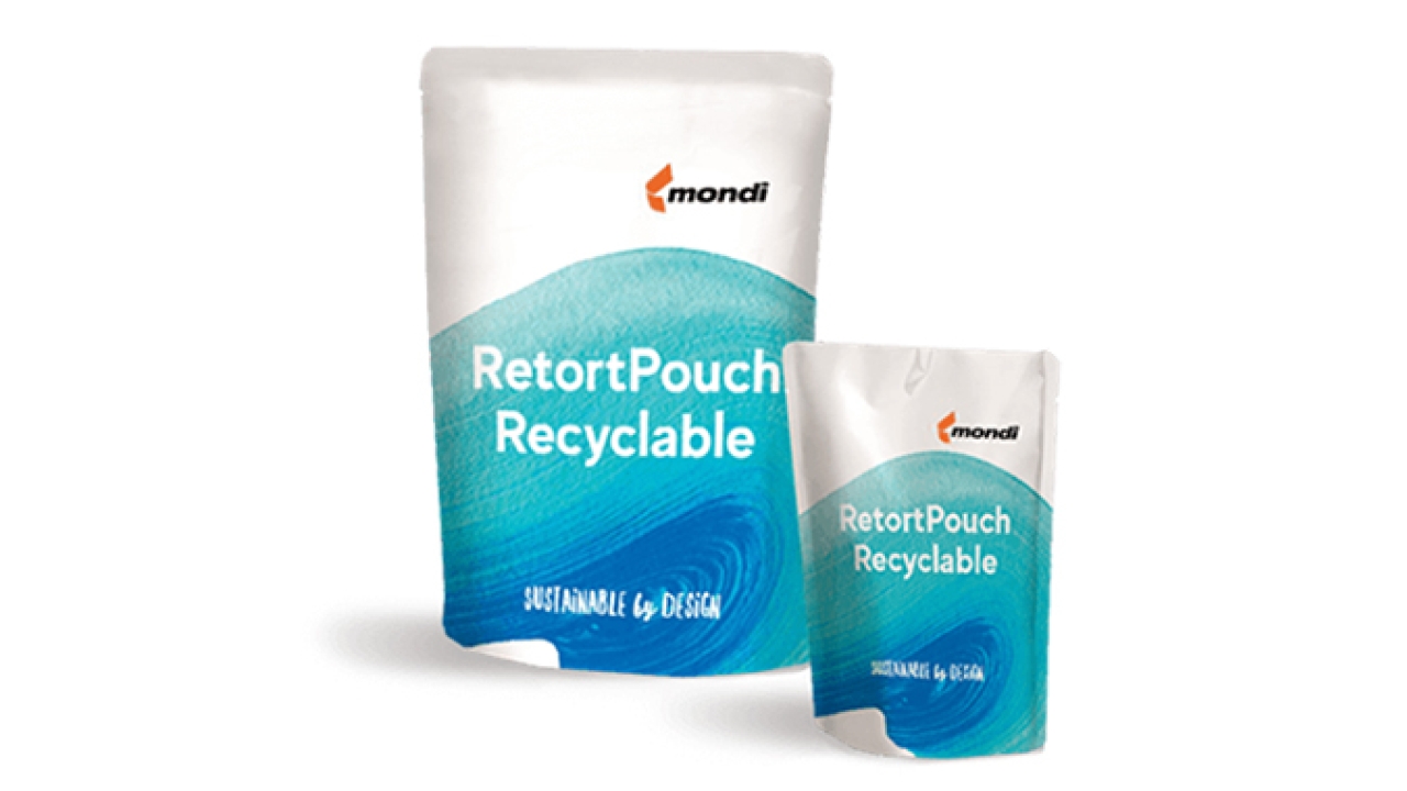 Mondi has expanded its range of sustainable premium food and pet food packaging with the launch of RetortPouch Recyclable