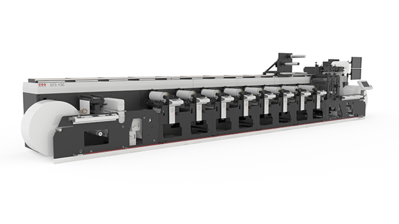 tygraf has invested in an MPS EFS flexo printing press