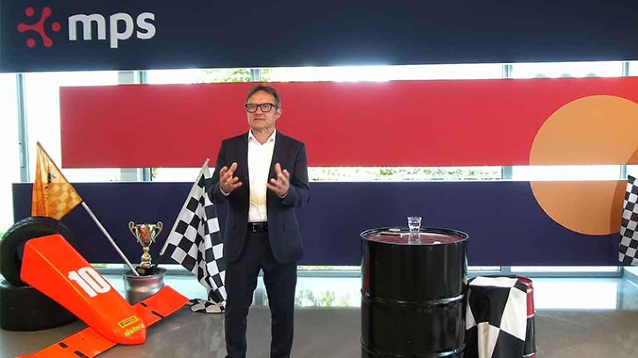 Atze Bosma, CEO of MPS during the MPS Grand Prix of Performance event