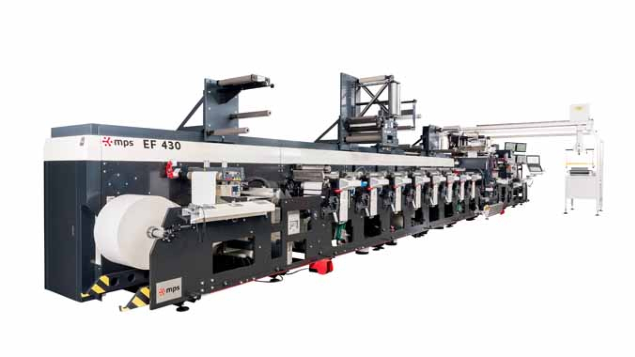 MPS Systems will introduce its EF next generation press in the Automation Arena and celebrate its 25th anniversary at Labelexpo Europe 2022 in Brussels, April 26-29