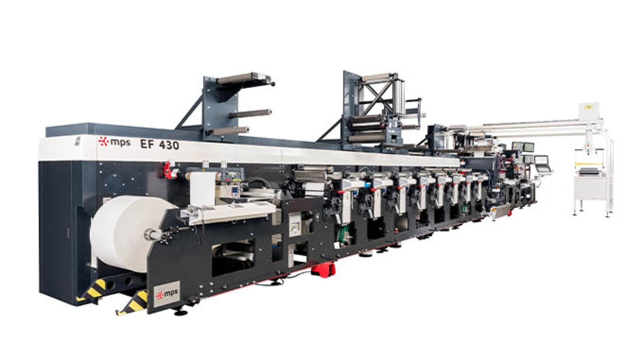 MPS has launched EF next generation flexo press that comes with technology enhancements and new features