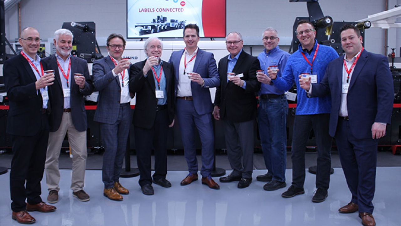 Teams of MPS Systems North America and Dion Label Printing at the Grand Opening of MPS new facility in Philadelphia Teams of MPS Systems North America and Dion Label Printing at the Grand Opening of MPS new facility in Philadelphia