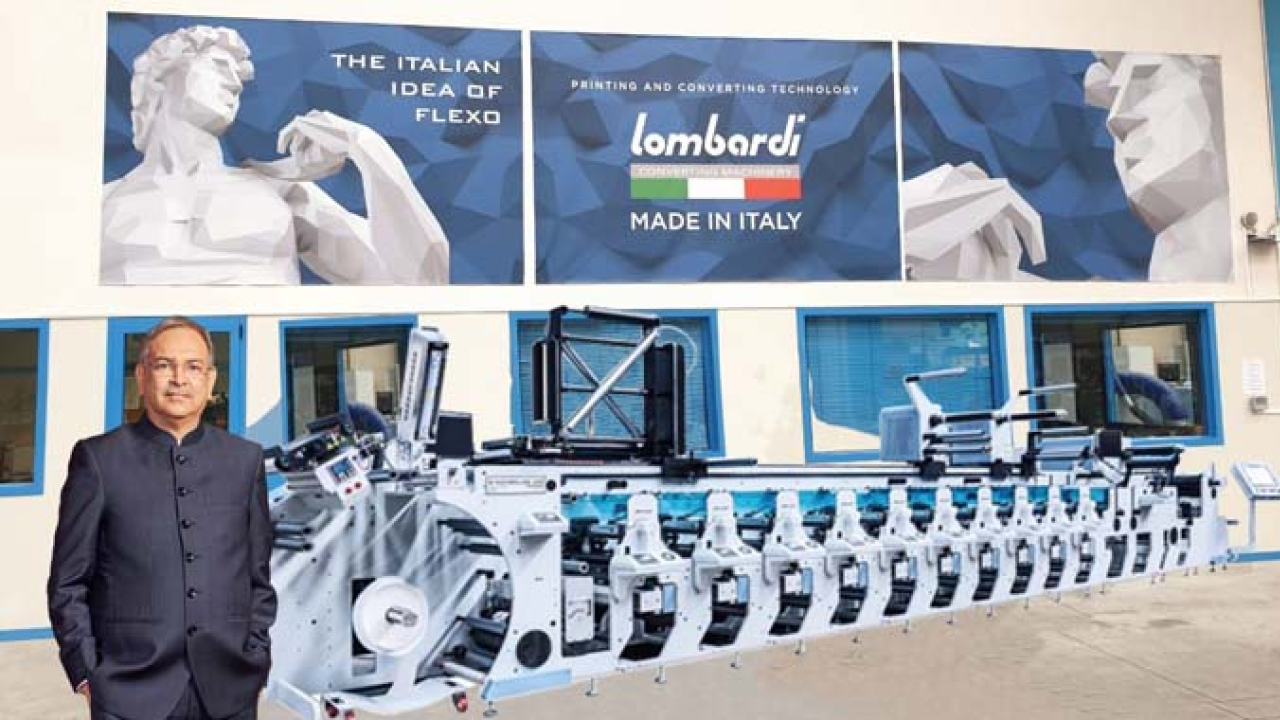 Mudrika Labels has installed a second Lombardi Synchroline 430 flexo press at its Mumbai, India, plant