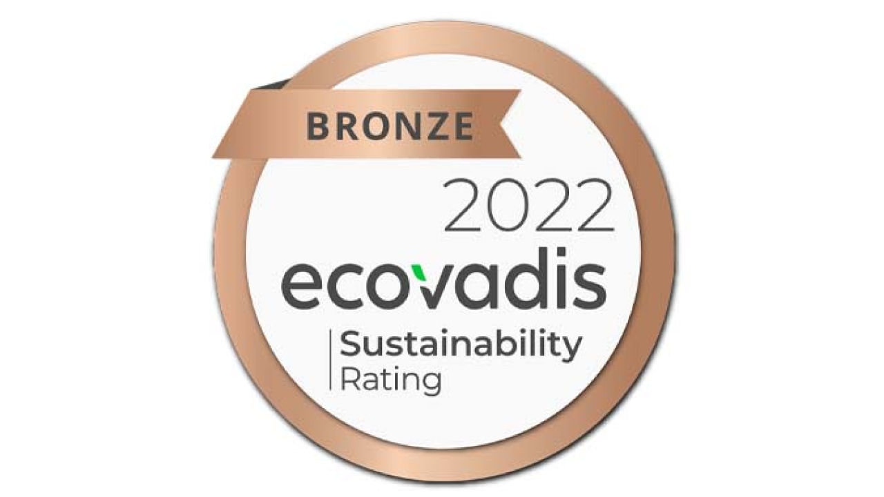 New Vision Packaging has been recognized for its commitment to the environmental, social and governance (ESG) standards with a bronze sustainability rating from EcoVadis