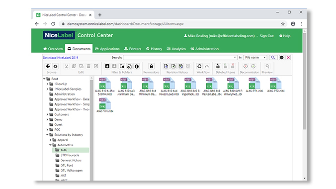 NiceLabel has been spotlighted on the FL 100+, Food Logistics magazine’s annual list of the top 100-plus software and technology providers for the food and beverage industry