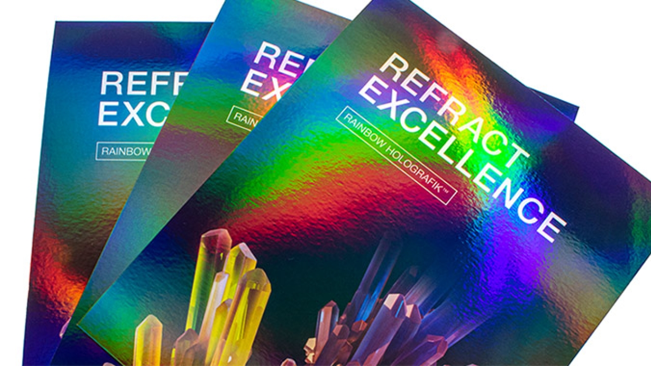 Nobelus launches Rainbow Holografik overlaminate film 