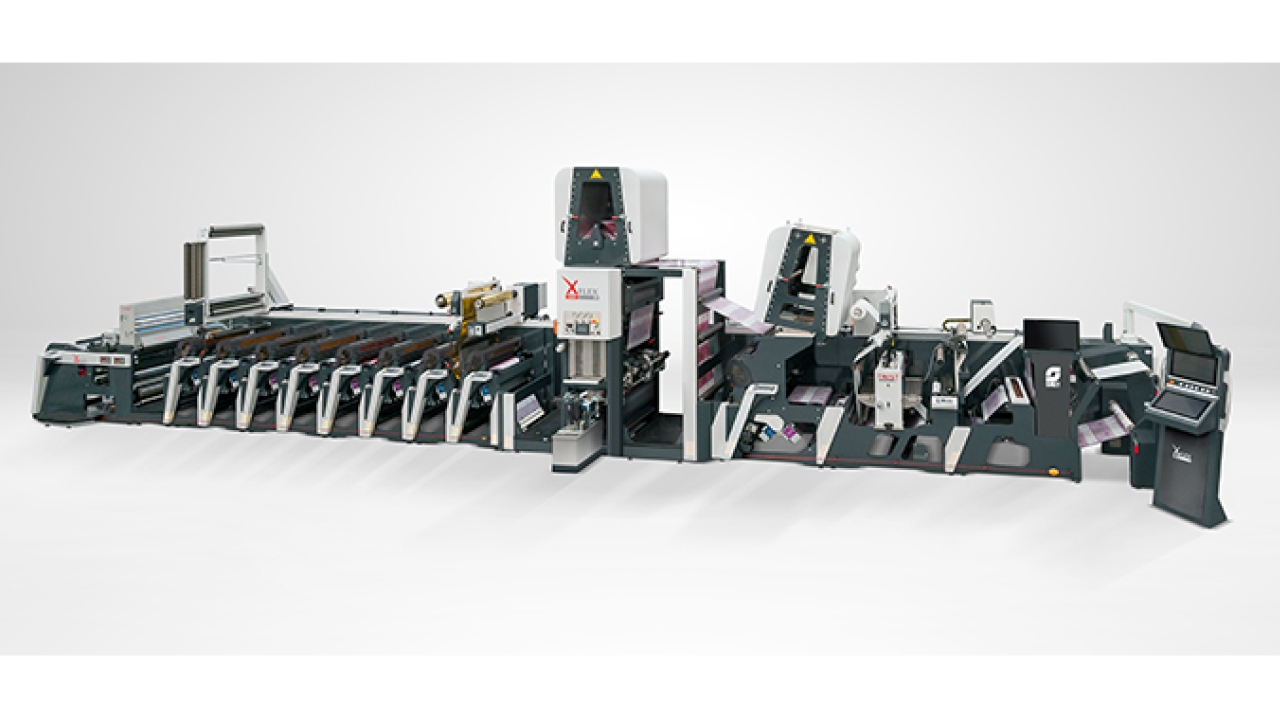 The new XFlex X7 printing press