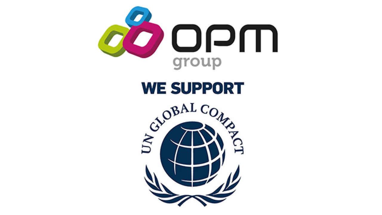 OPM (Labels and Packaging) Group, one of the leading international flexible packaging and labels manufacturers, has signed up to the United Nations Global Compact to support its customers’ sustainability strategies