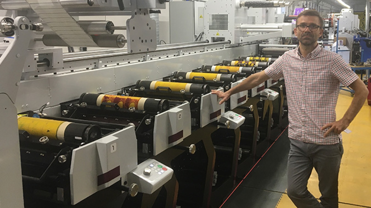 Orion Znakowanie Towarow, a print service provider in Wroclaw, has installed the first Mark Andy Evolution series flexo press in Poland