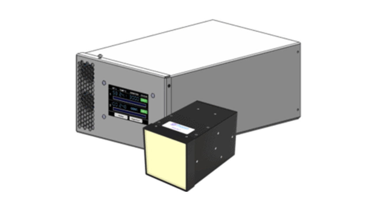 Phoseon Technology has upgraded the FireJet FJ801 area curing technology with touchscreen user interface