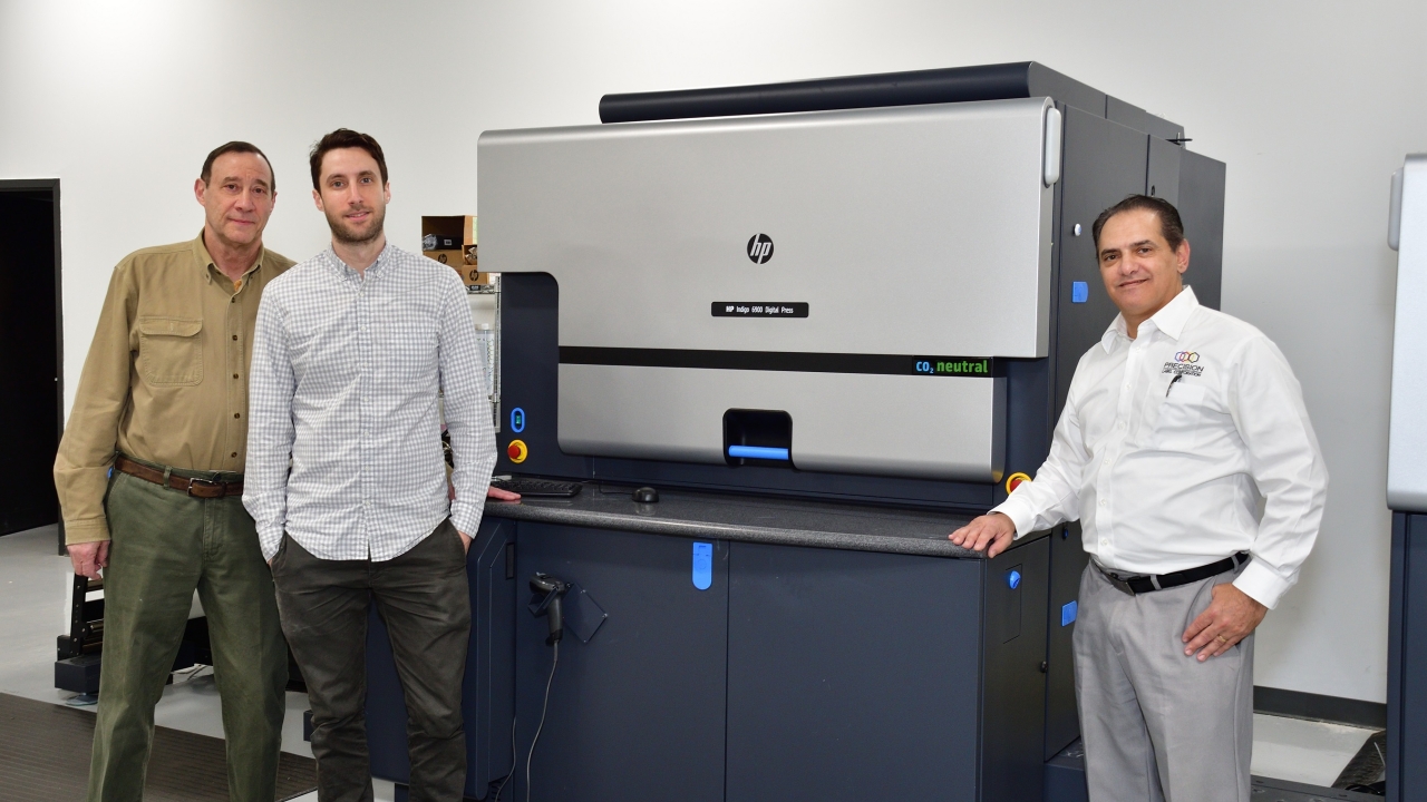 Precision Label launches digital silver ink production with new HP Indigo 6900 press