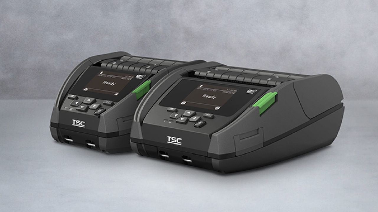TSC Printronix Auto ID has launched Alpha-30L and Alpha-40L high-performance mobile printers offering advanced productivity and management features