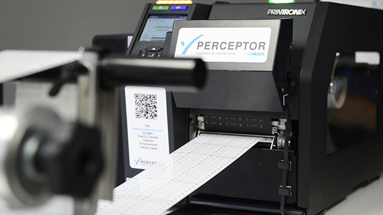 Perceptor PTXL controls printing systems for label accuracy and compliance