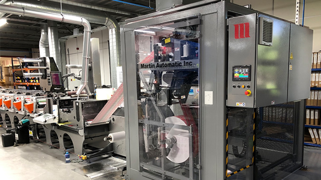 British flexible packaging and label converter ProPrint Group specializing in linerless applications has invested into Martin Automatic butt splicer and automatic transfer rewind