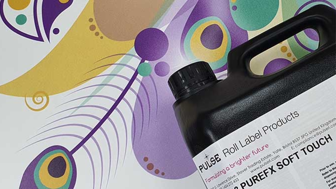 Pulse Roll Label Products has launched PureFX Soft Touch varnish