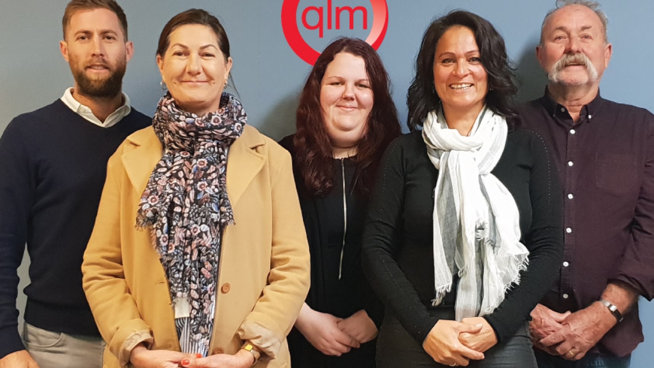 The team at the merged business (from left): Jesse Bullied, sales manager; Sandy Bullied, director; Taysha Hadley and Linda Noble, customer service; Dennis Bullied, director